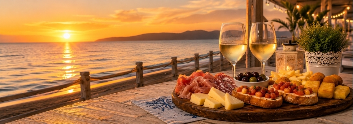 Sunset Pleasure | Aperitivo in riva al mare per due persone
